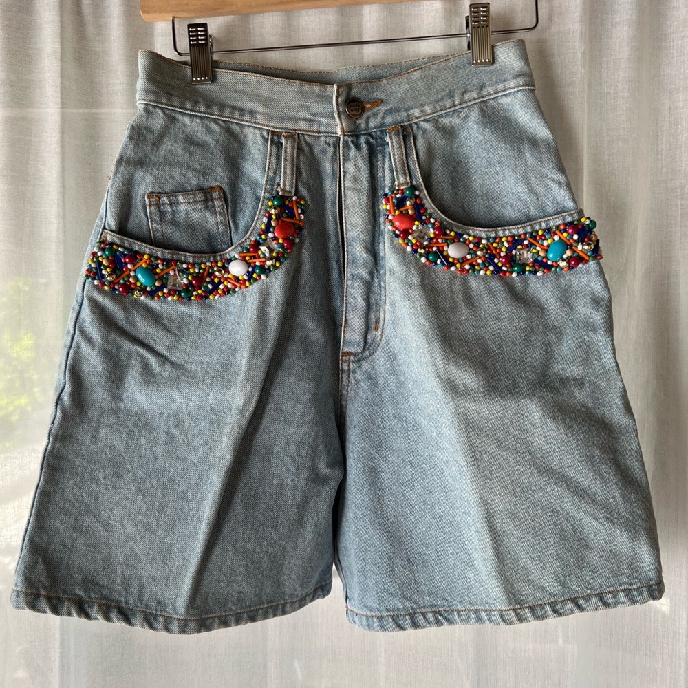 Nada Nuff Vintage 90s Jean Shorts